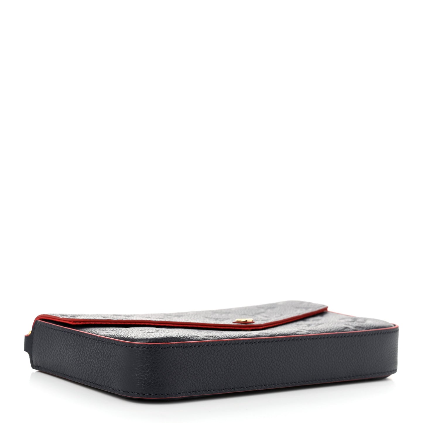 Empreinte Pochette Felicie Chain Wallet Marine Rouge