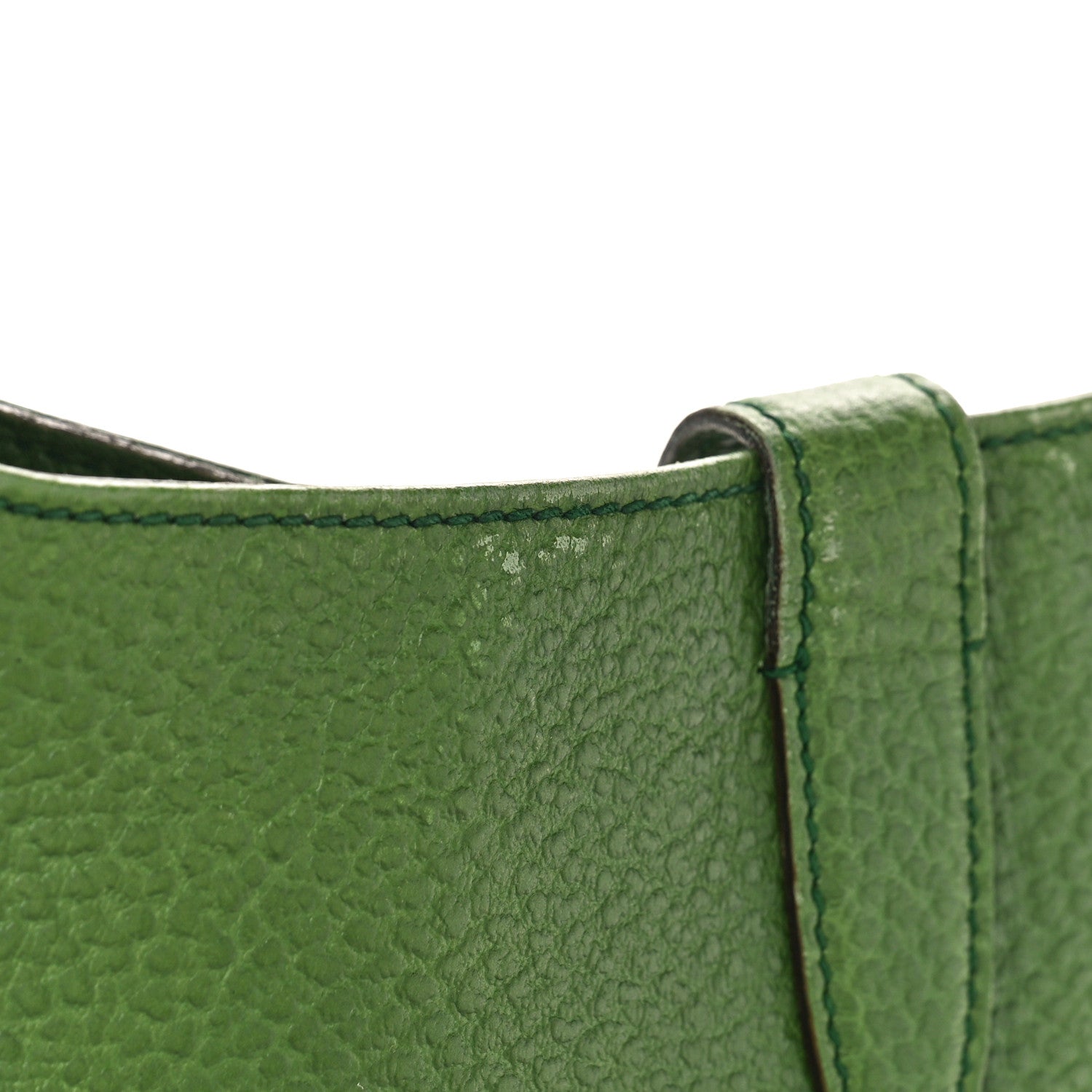 Gucci Soft Grained Calfskin Jackie O Hobo Green 10 of 13