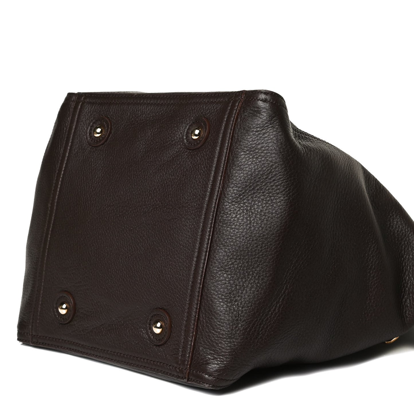 Calfskin XL Downtown Tote Brown