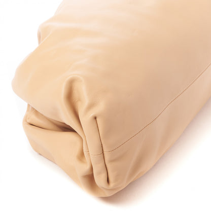 Bottega Veneta Smooth Butter Calf The Pouch Oversized Clutch Nude 5 of 8