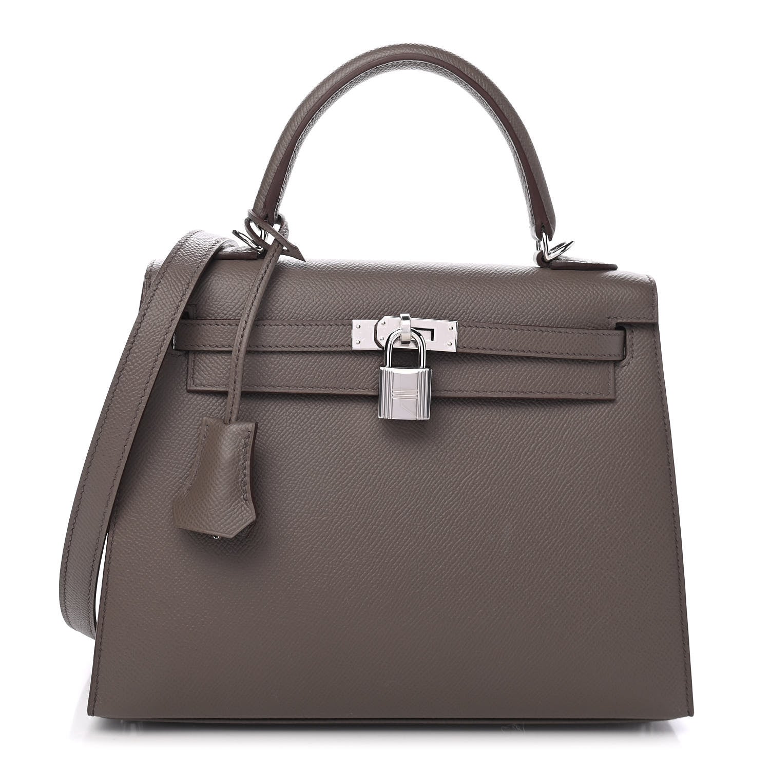 Hermes Epsom Kelly Sellier 25 Etain 1 of 19