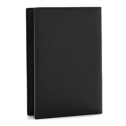 Hermes Epsom MC2 Euclide Card Holder Case Black 3 of 8