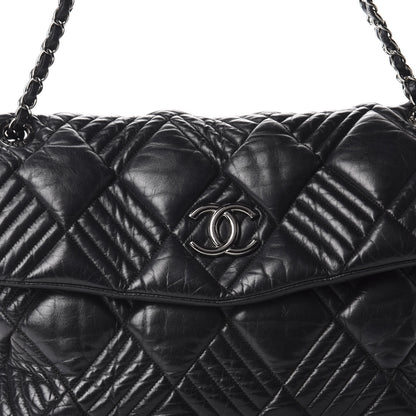 Chanel Lambskin In and Out XL Maxi Flap Black 11 of 11