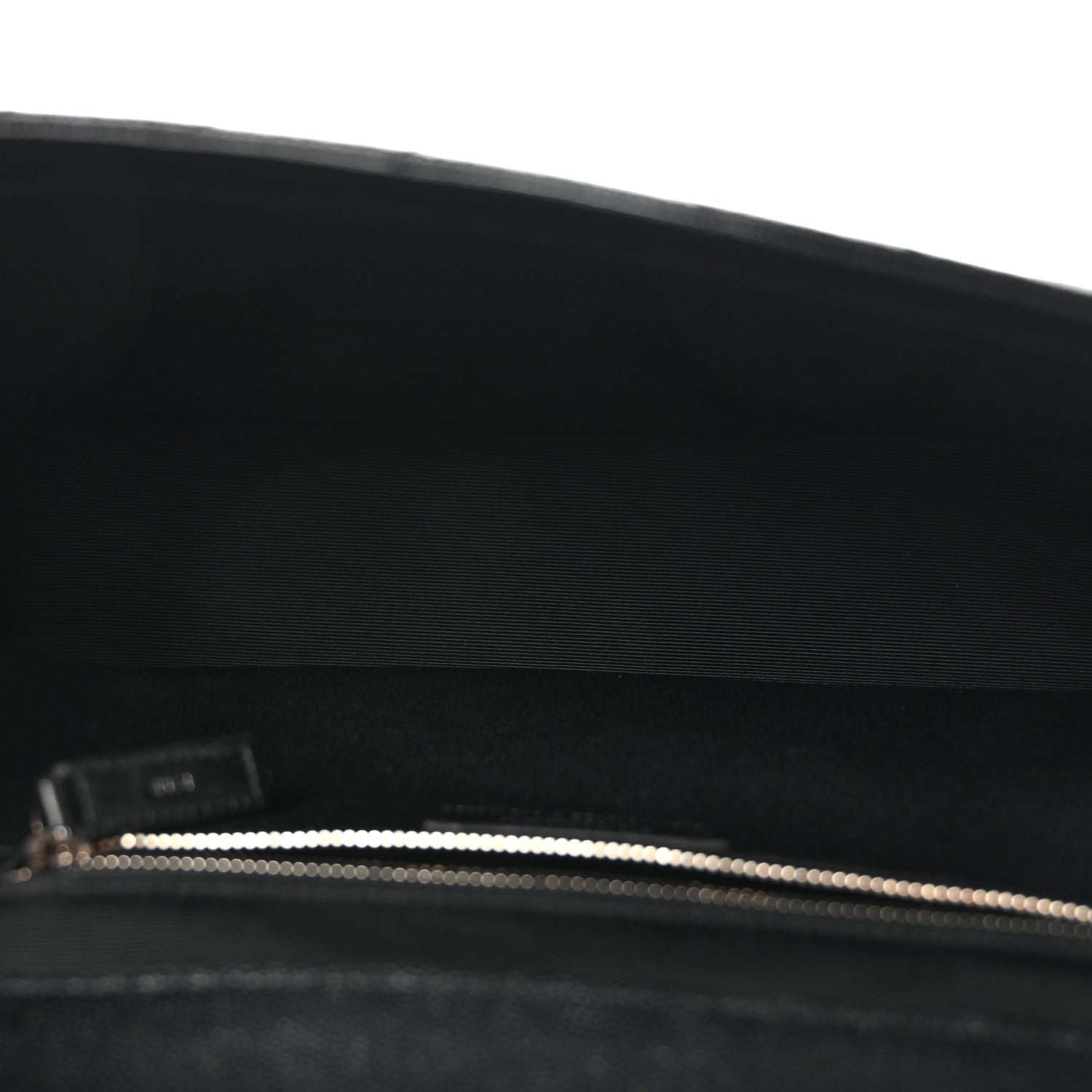 Saint Laurent Grain De Poudre Matelasse Chevron Large Monogram Satchel Black 5 of 9