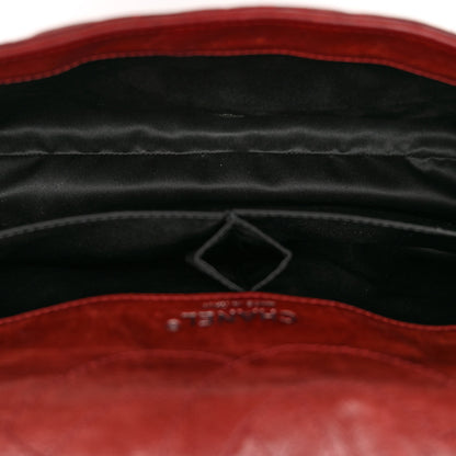 Chanel Calfskin Embossed Large Lucky Symbols Flap Rouge 5 of 13