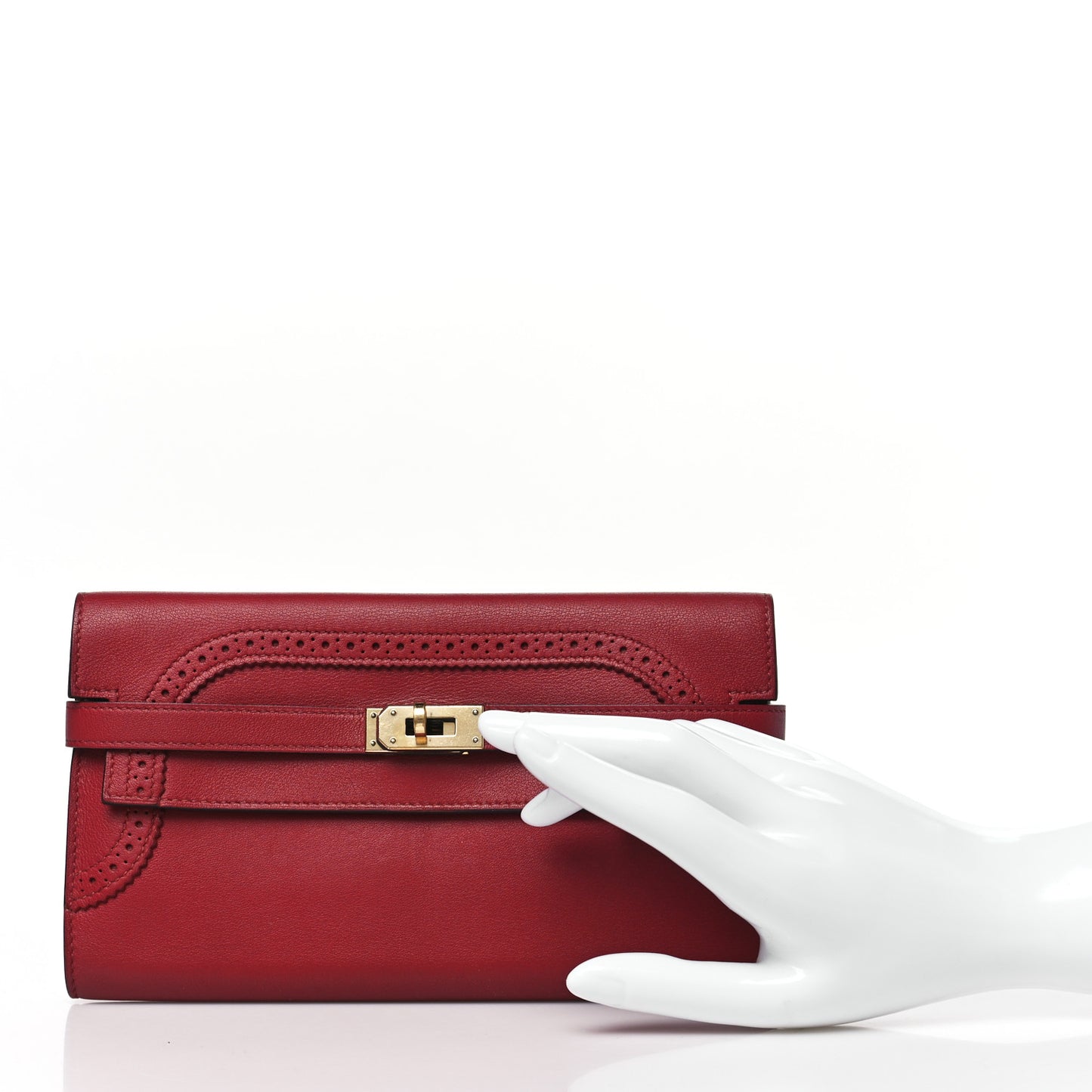 Swift Ghillies Kelly Longue Wallet Rouge Grenat