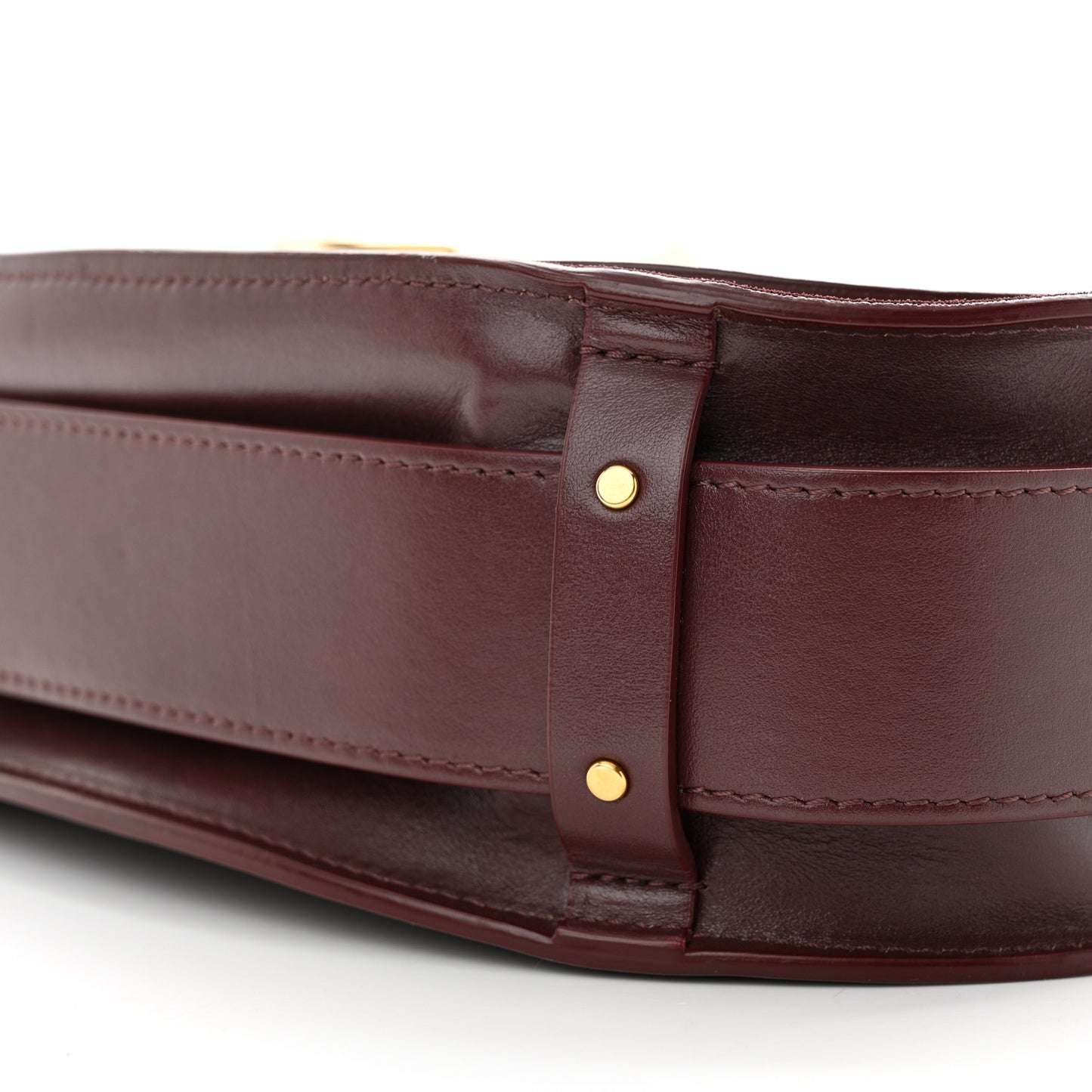 Calfskin Small Tess Bag Burnt Brown Burnt Brown