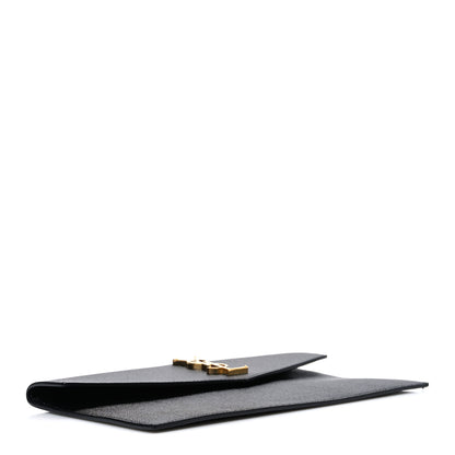 Saint Laurent Grain De Poudre Uptown Pouch Black 4 of 7