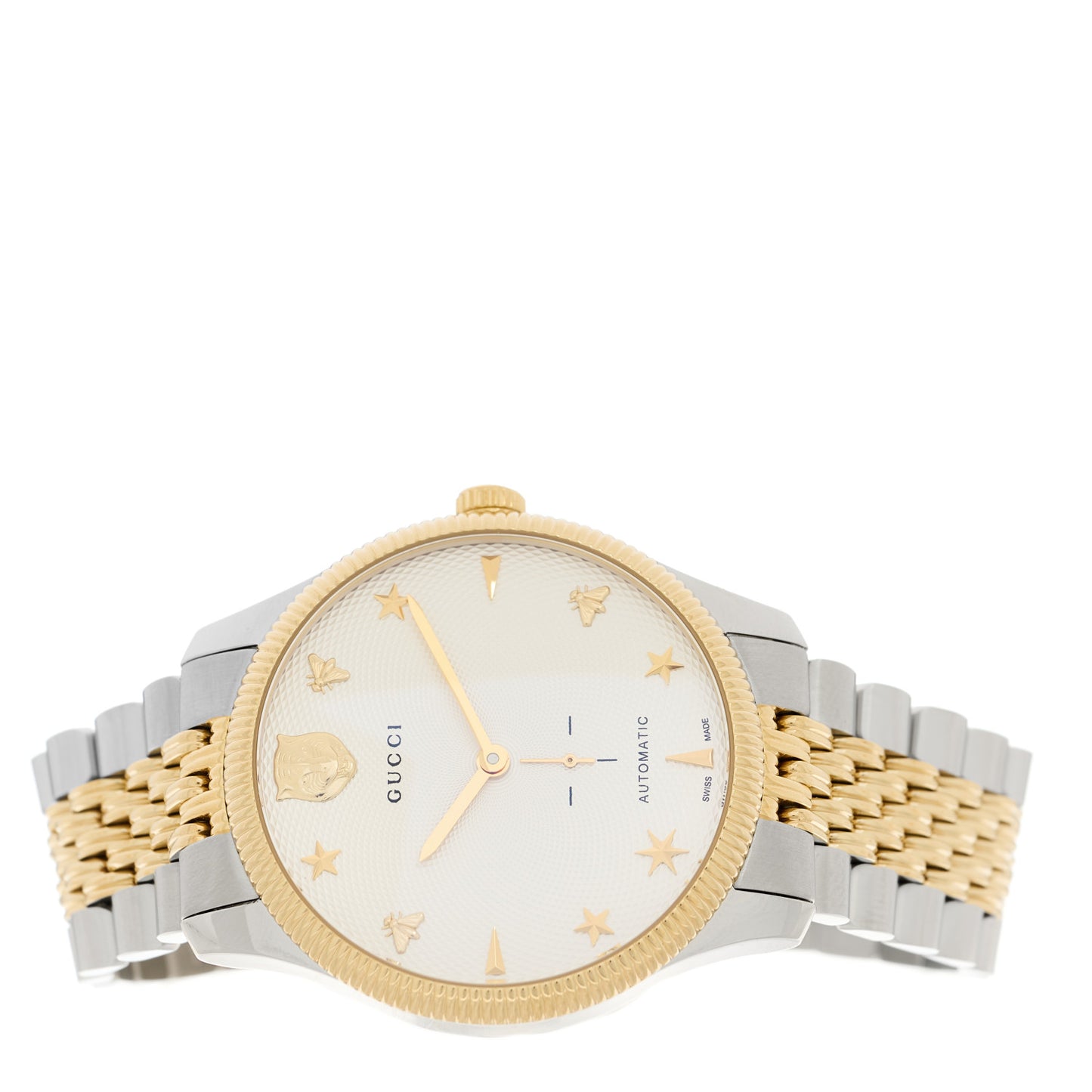 Stainless Steel 40mm G-Timeless Two Tone Charm Automatic Watch