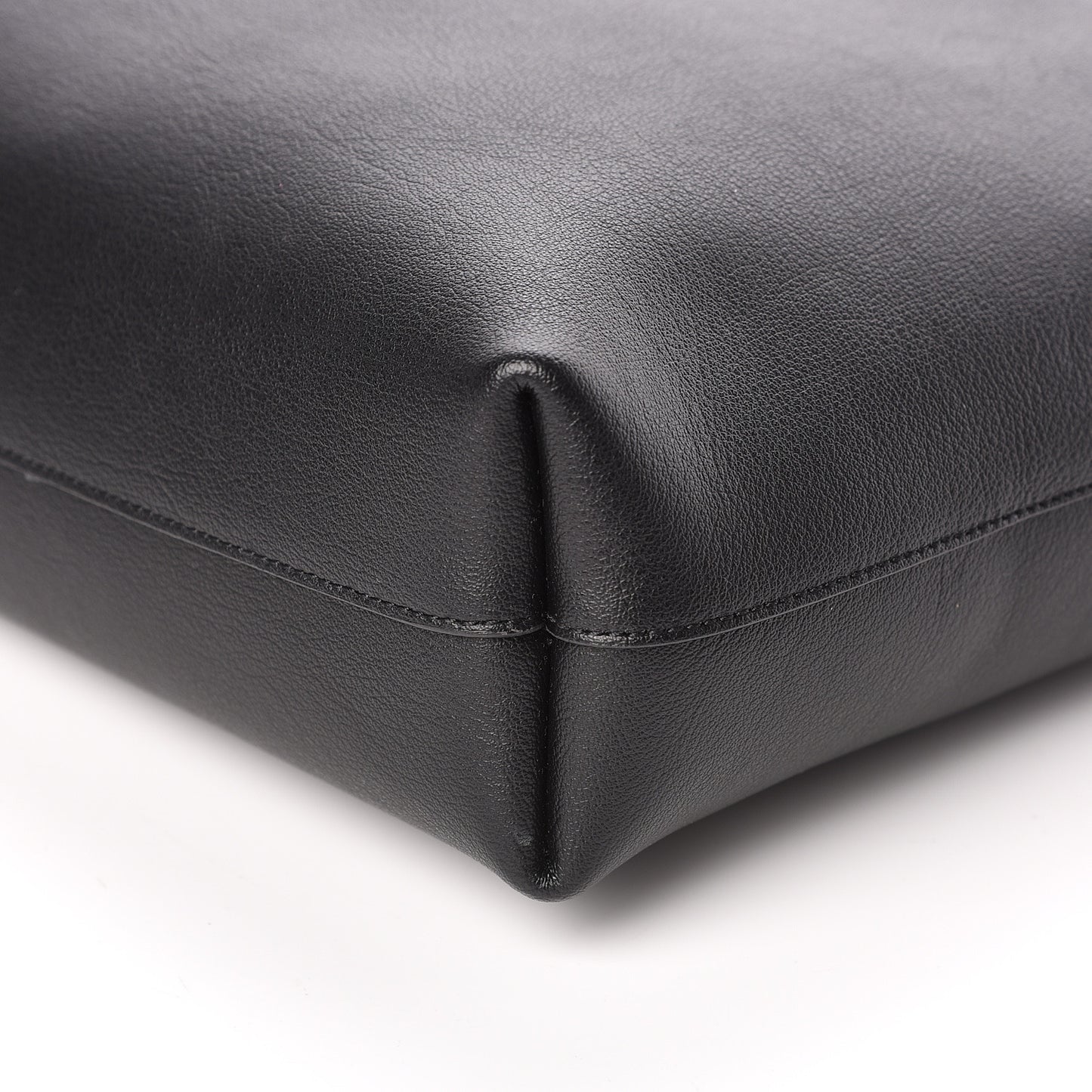 Calfskin Toy Shopping Tote Black