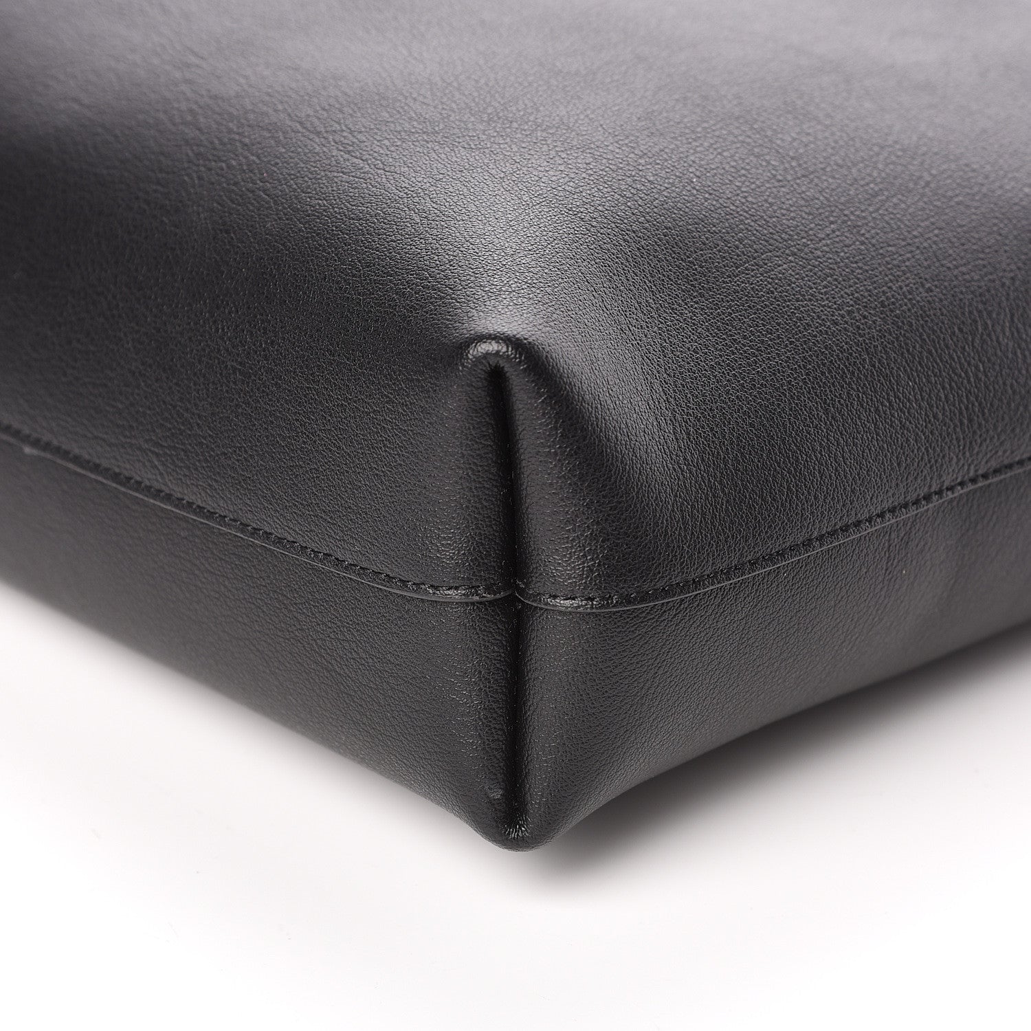 Saint Laurent Calfskin Toy Shopping Tote Black 9 of 10