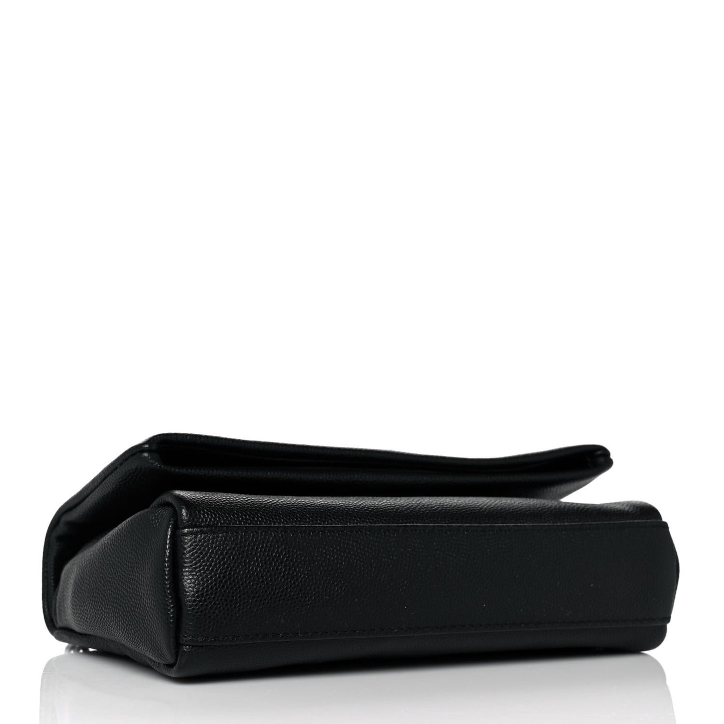 Grain De Poudre Monogram Toy West Hollywood Fold-Over Bag Black
