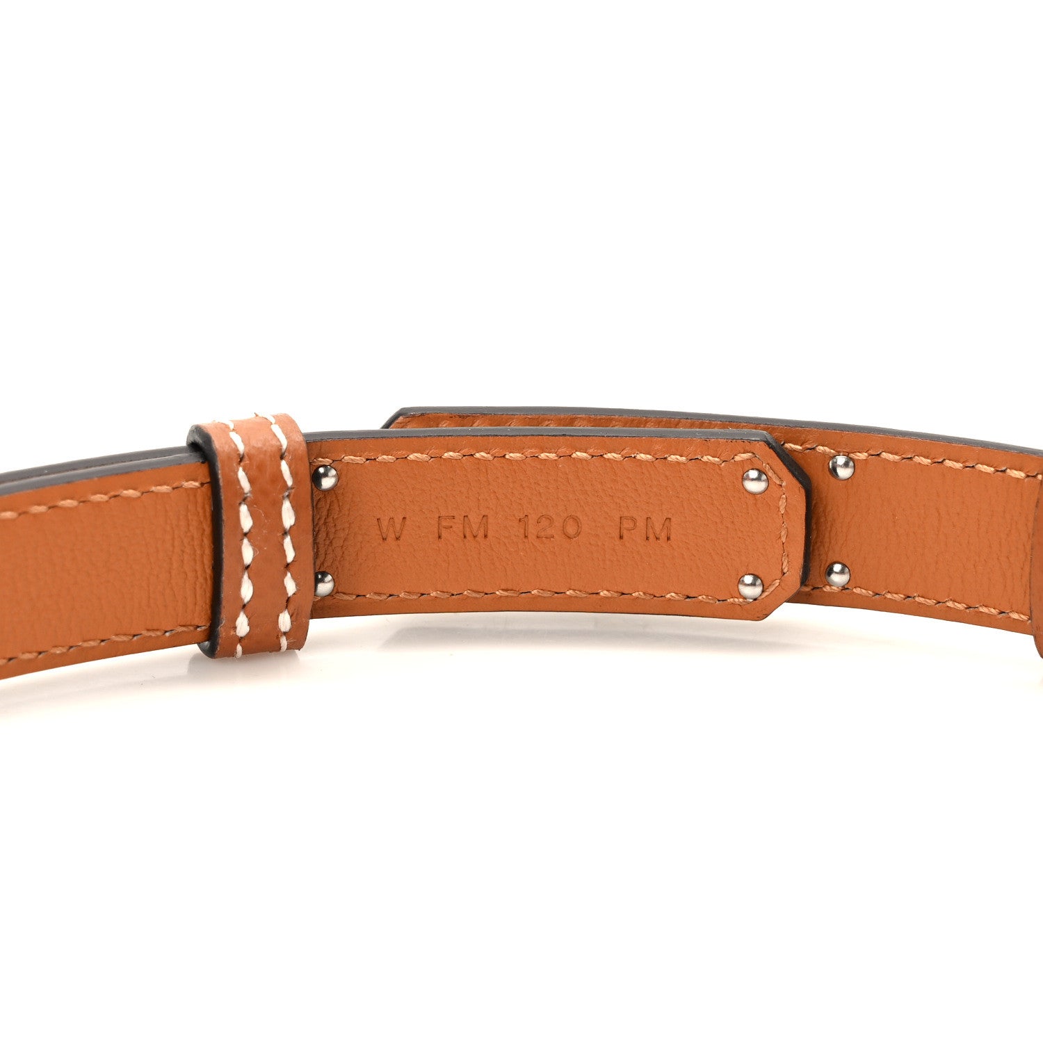 Hermes Epsom Kelly Belt Gold 4 of 5