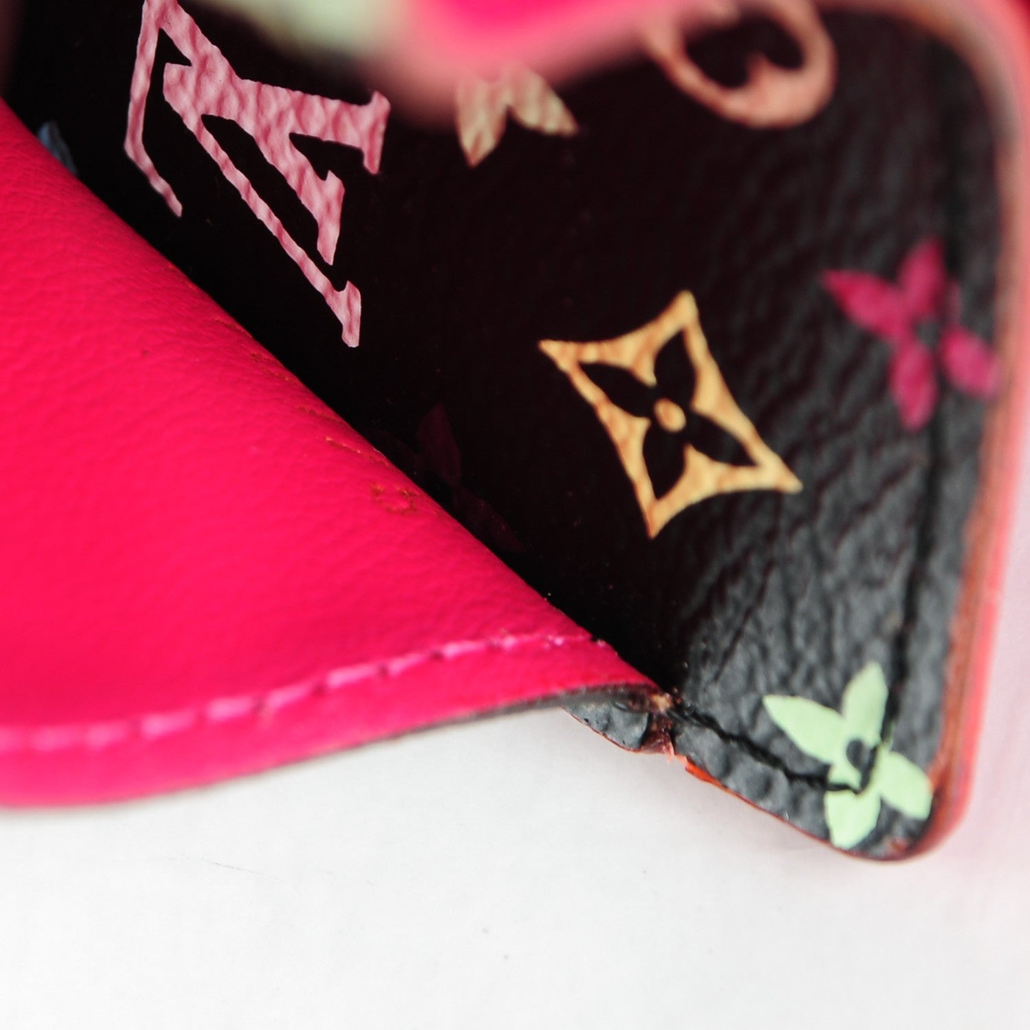 Louis Vuitton Monogram Multicolor Sarah Wallet NM Black Grenade 7 of 7