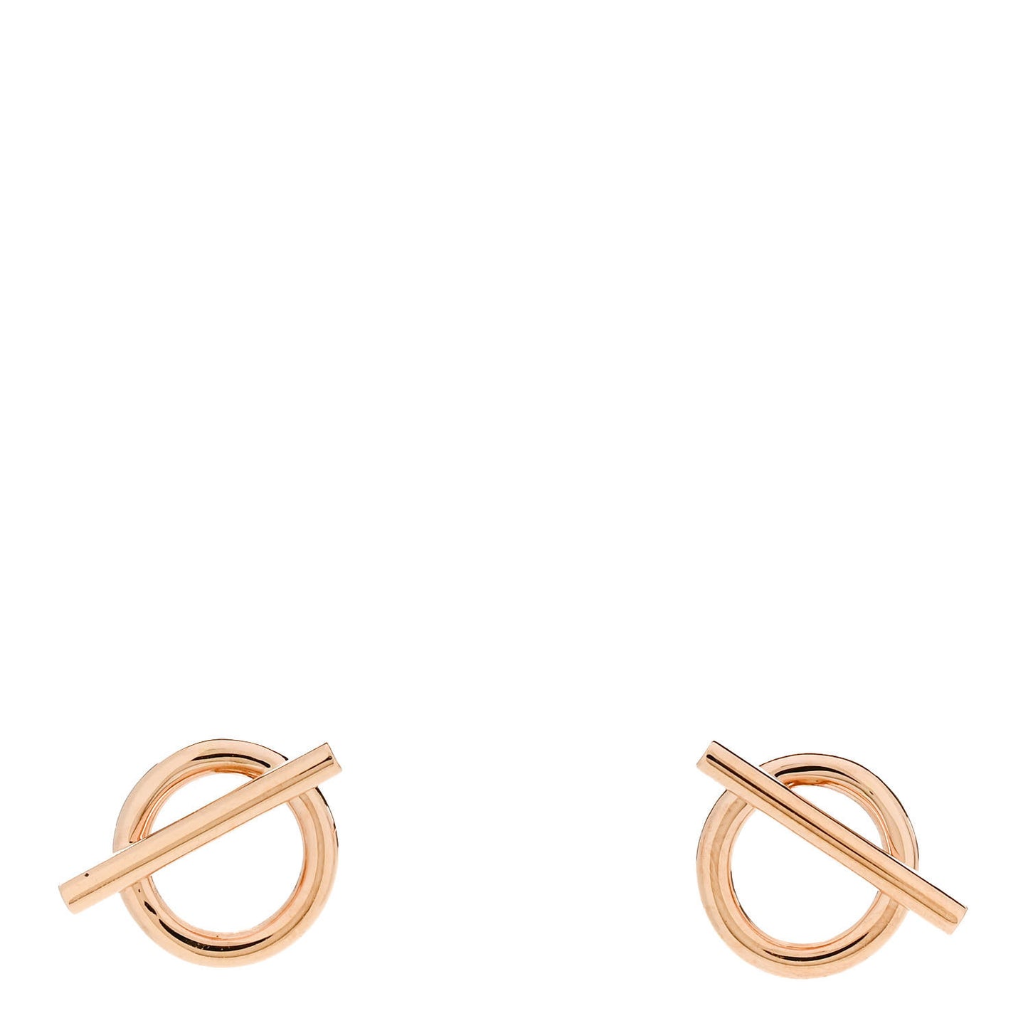18K Rose Gold PM Echappee Earrings