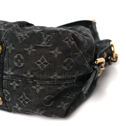 Louis Vuitton Denim Neo Cabby MM Black 9 of 9