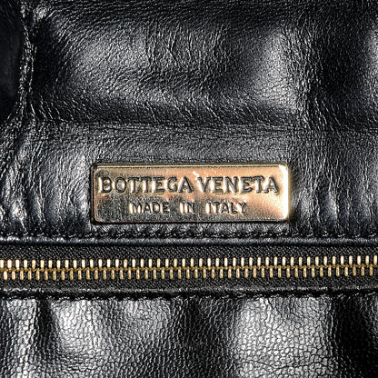 Bottega Veneta Vintage Woven Shoulder Bag Black 6 of 6
