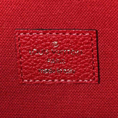 Louis Vuitton Empreinte Pochette Felicie Chain Wallet Scarlet 9 of 11
