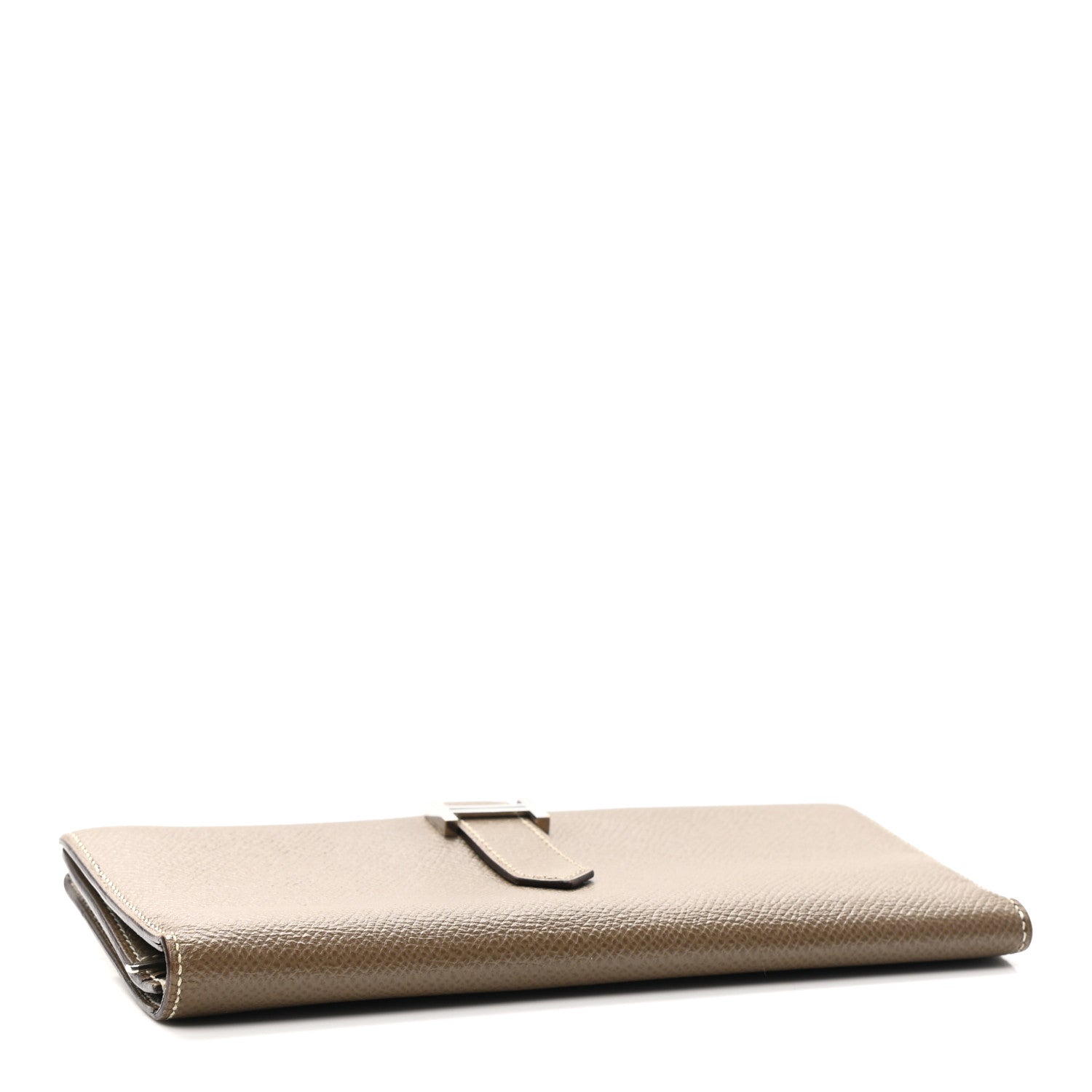 Hermes Epsom Bearn Gusset Wallet Etoupe 4 of 8