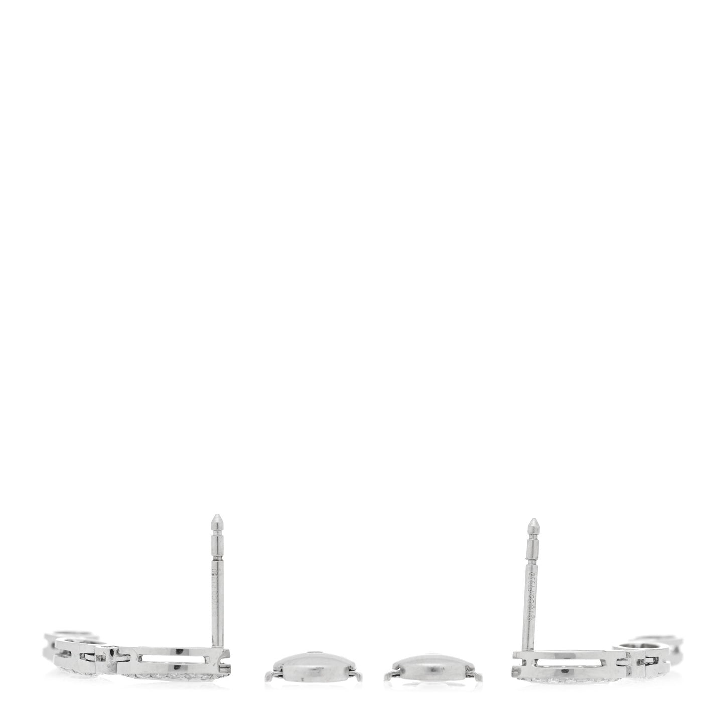 Platinum Diamond Marquise Drop Earrings