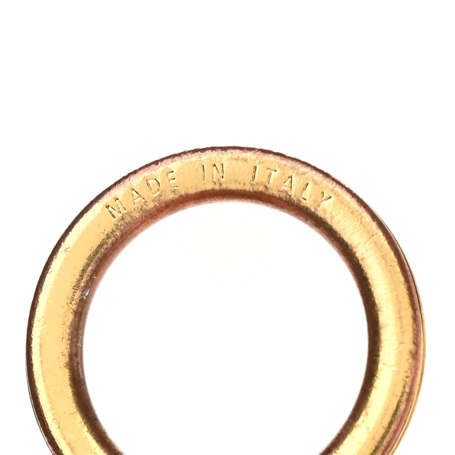 Louis Vuitton Travel Chain Extender Key Ring Gold 4 of 4