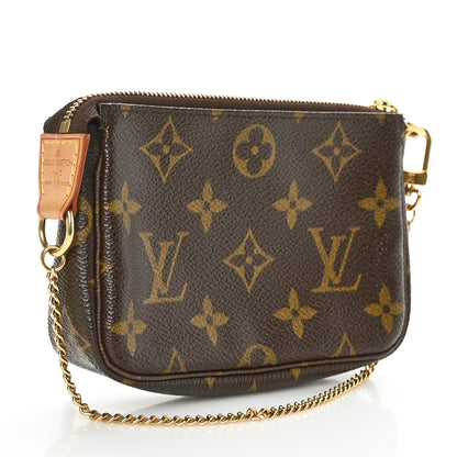 Louis Vuitton Monogram Complice Trunks and Bags Mini Pochette Accessories Beige 3 of 8