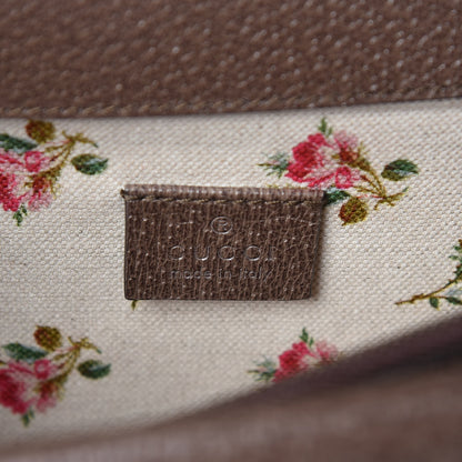 Gucci Calfskin Web Floral Embroidered Medium Dionysus Shoulder Bag New Acero 6 of 9