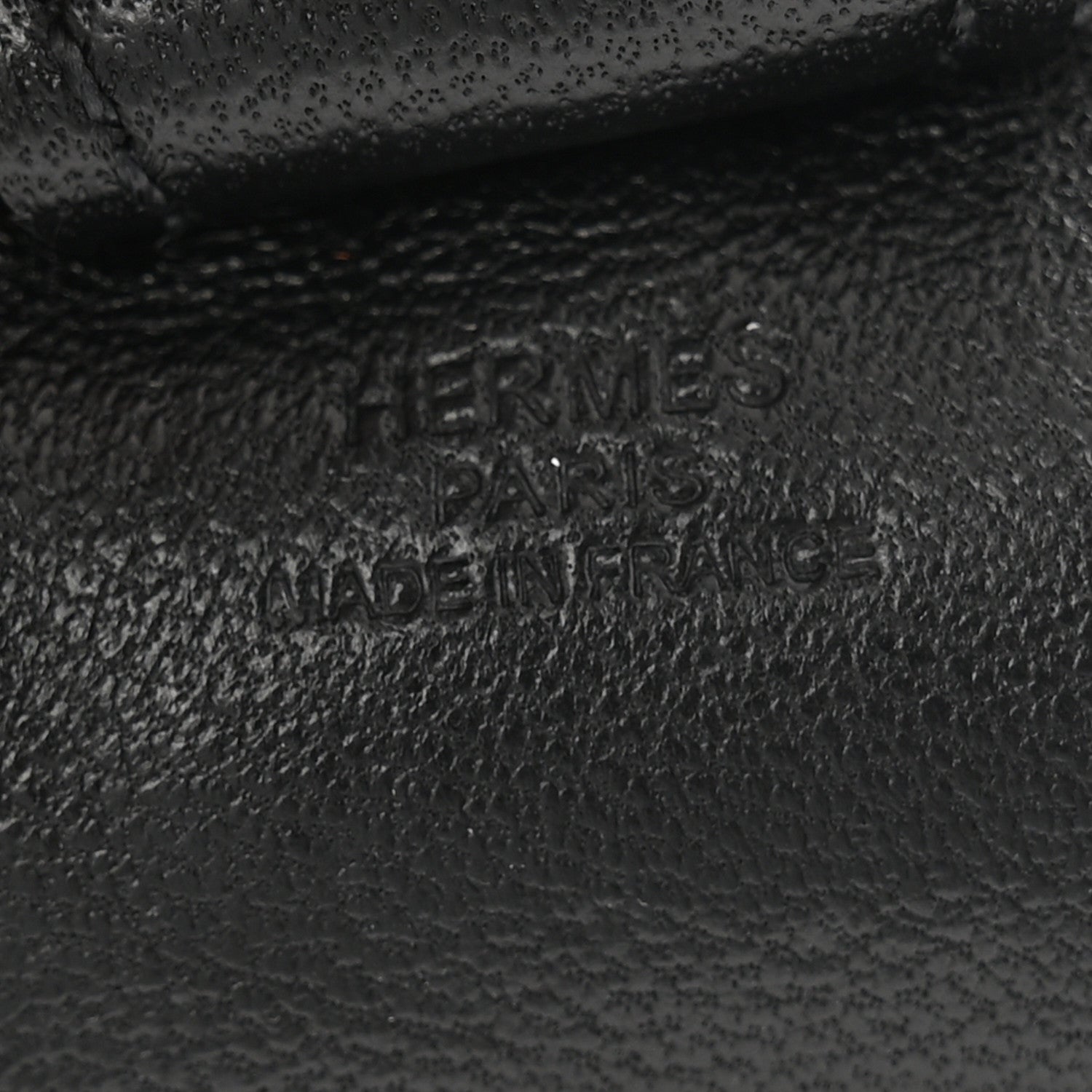 Hermes Milo Lambskin Grigri Rodeo Horse Bag Charm PM So Black 3 of 5