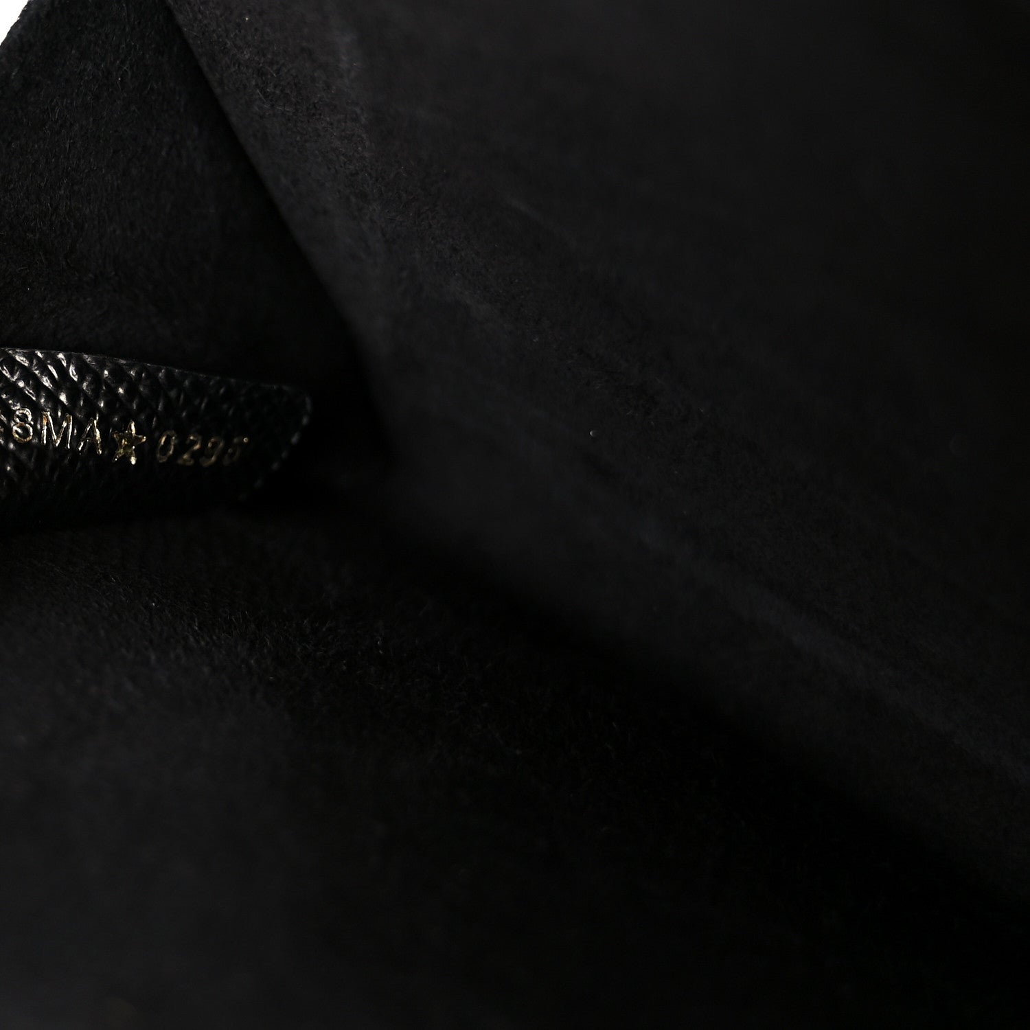 Christian Dior Grained Calfskin Caro Double Pouch Black 7 of 10