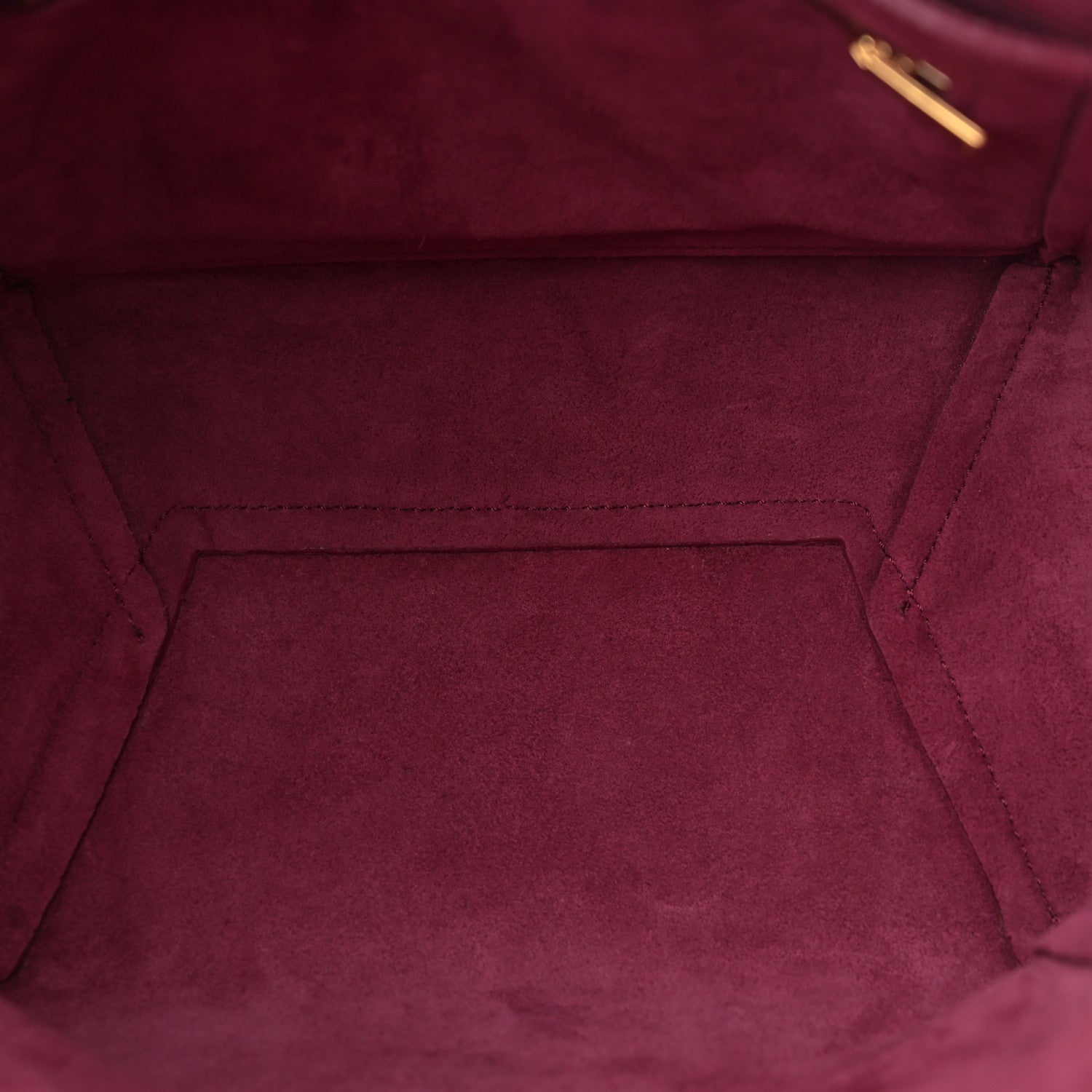 Celine Soft Grained Calfskin Small Sangle Bucket Bag Raspberry 5 of 10