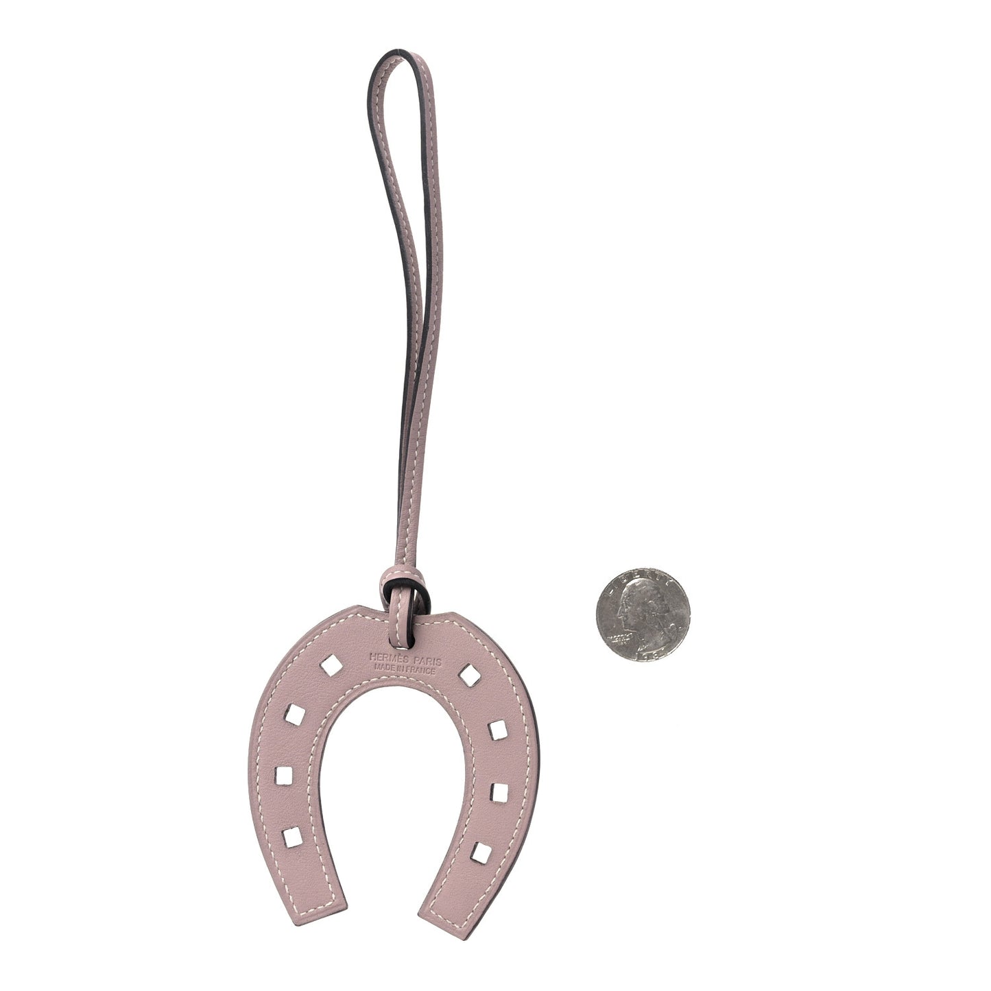 Swift Paddock Horseshoe Bag Charm Glycine