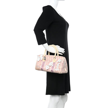 Christian Dior Monogram Girly Boston Pink 2 of 11