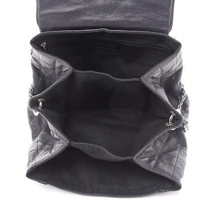 Chanel Caviar Quilted Timeless Accordion Flap Black 5 of 12