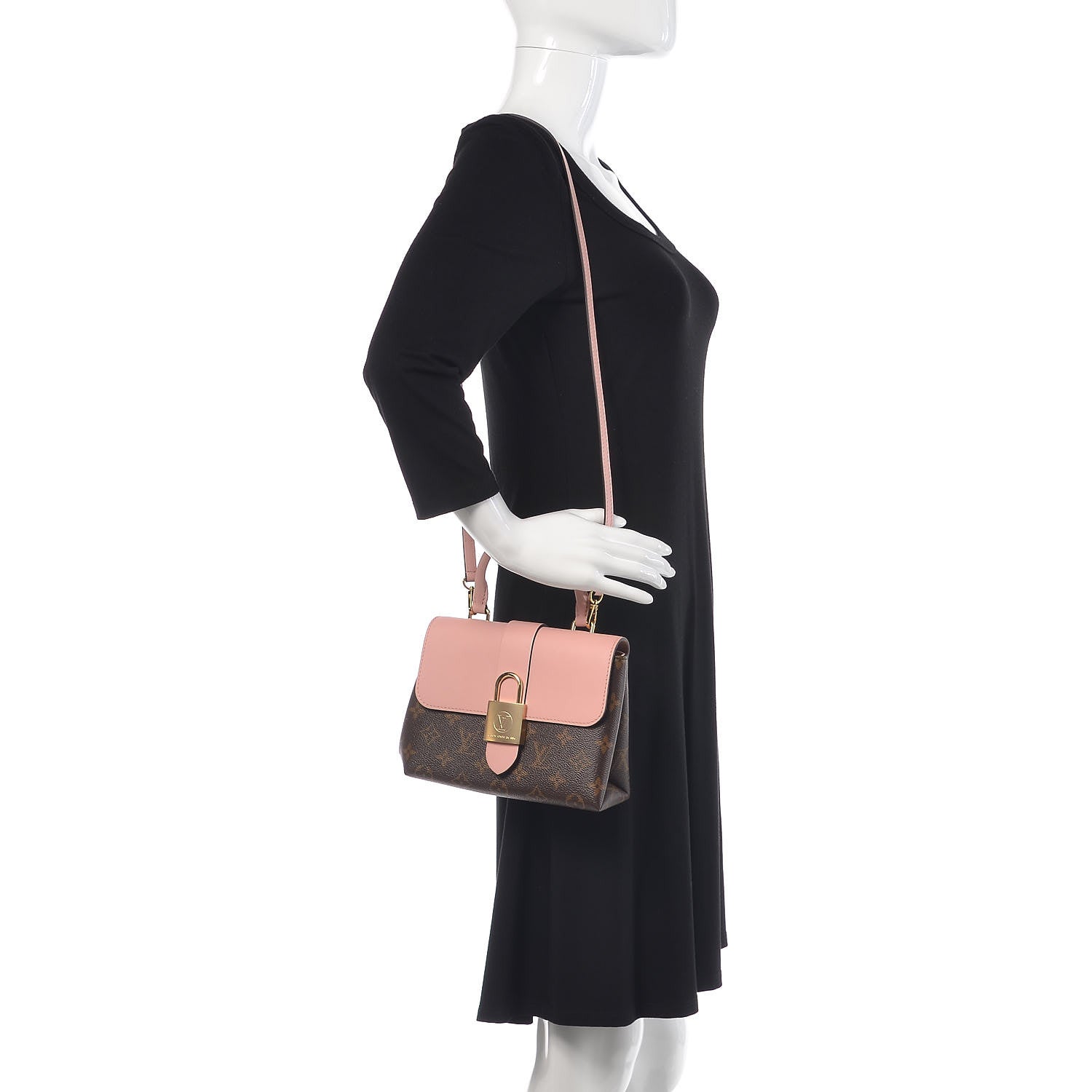 Louis Vuitton Monogram Locky BB Rose Poudre 2 of 9