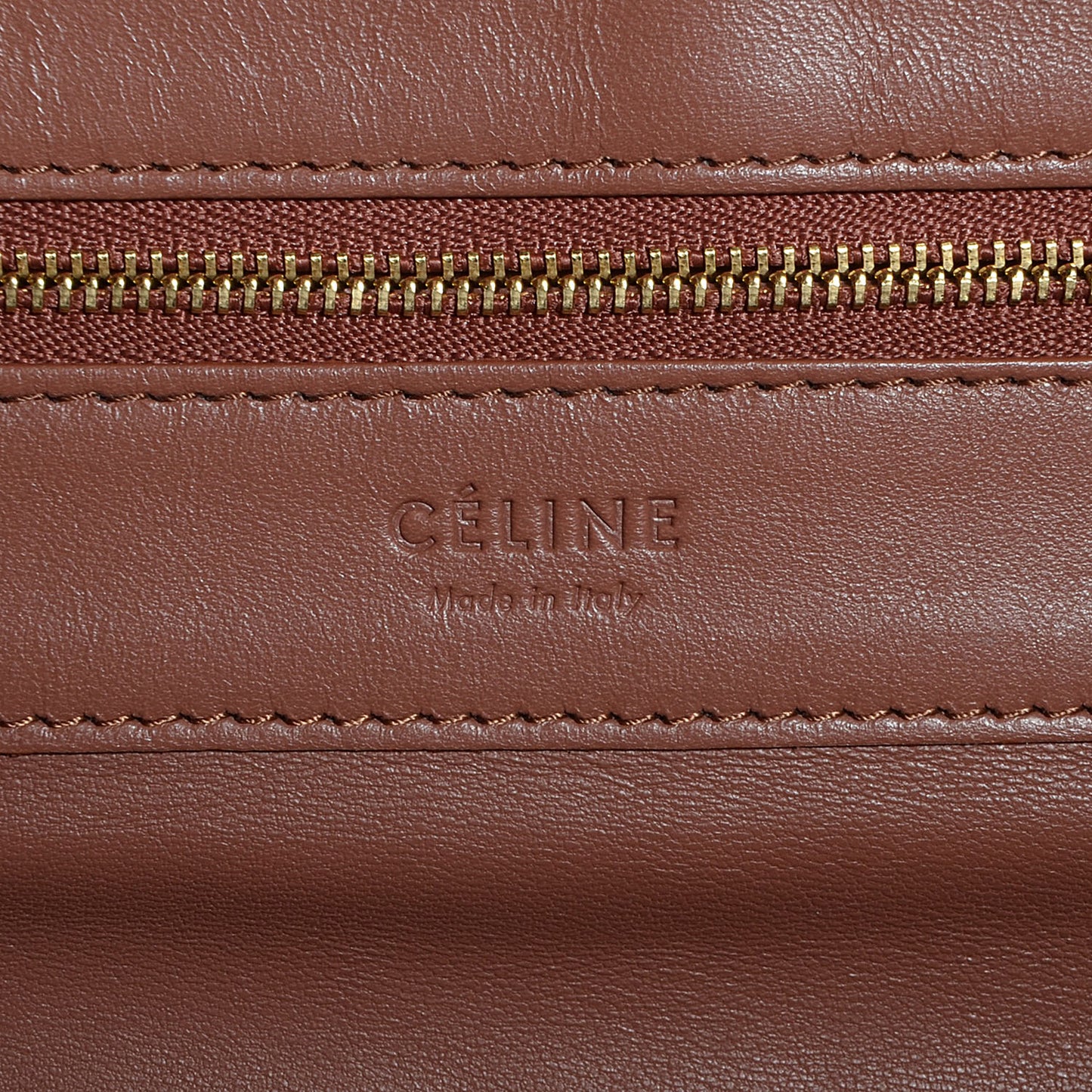 Lambskin Horizontal Cabas Sienna