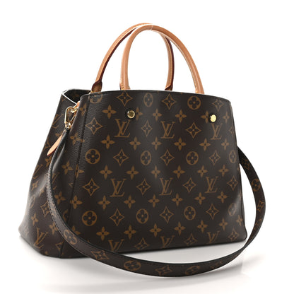 Louis Vuitton Monogram Montaigne MM 3 of 9