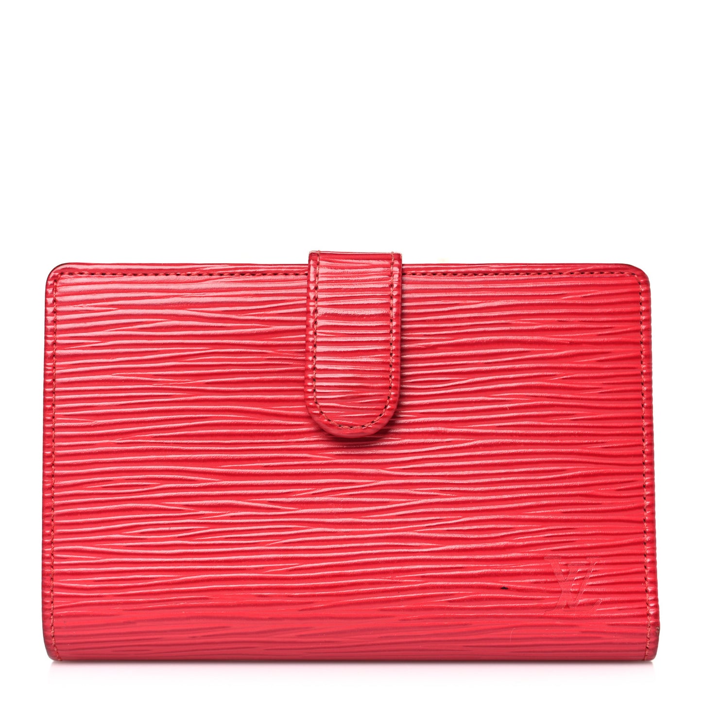 Epi French Purse Wallet Castillan Red