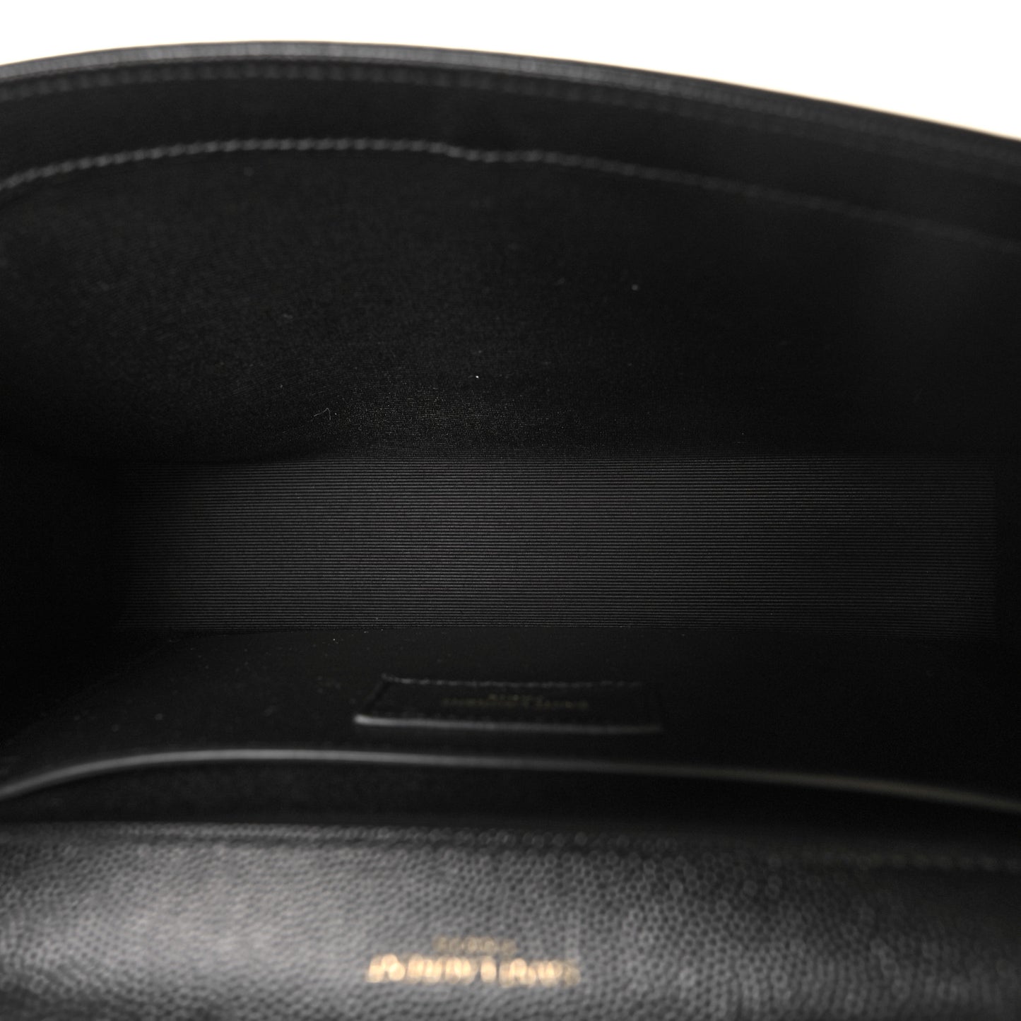 Grain De Poudre Medium Classic Monogram Kate Satchel Black