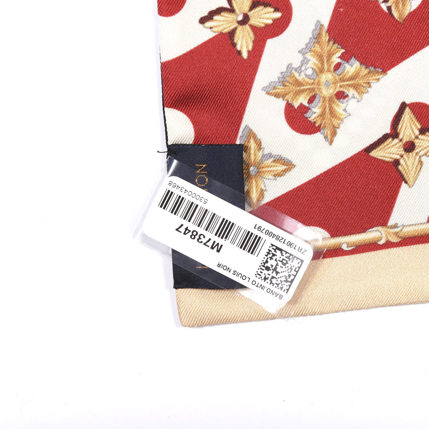 Louis Vuitton Silk Into Louis Bandeau Black 3 of 3