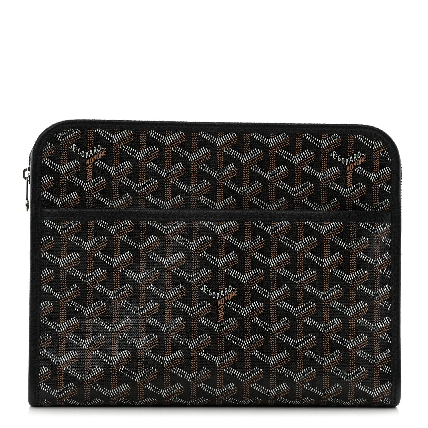 Goyard Goyardine Jouvence MM Toiletry Pouch Black 1 of 8