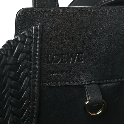 Loewe Soft Grained Calfskin Compact Hammock Shoulder Bag Black 6 of 9