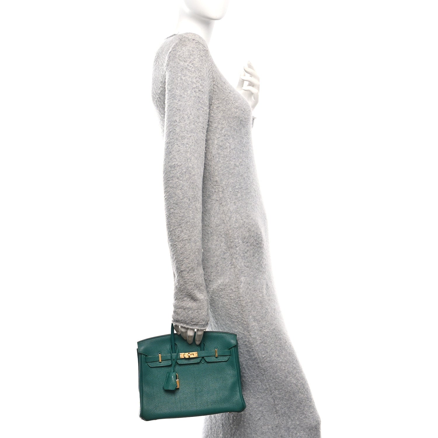 Hermes Togo Birkin 25 Malachite 2 of 10