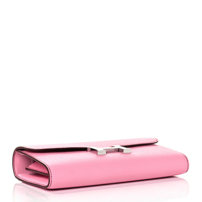 Hermes Epsom Constance Wallet To Go 5P Pink 3 of 8