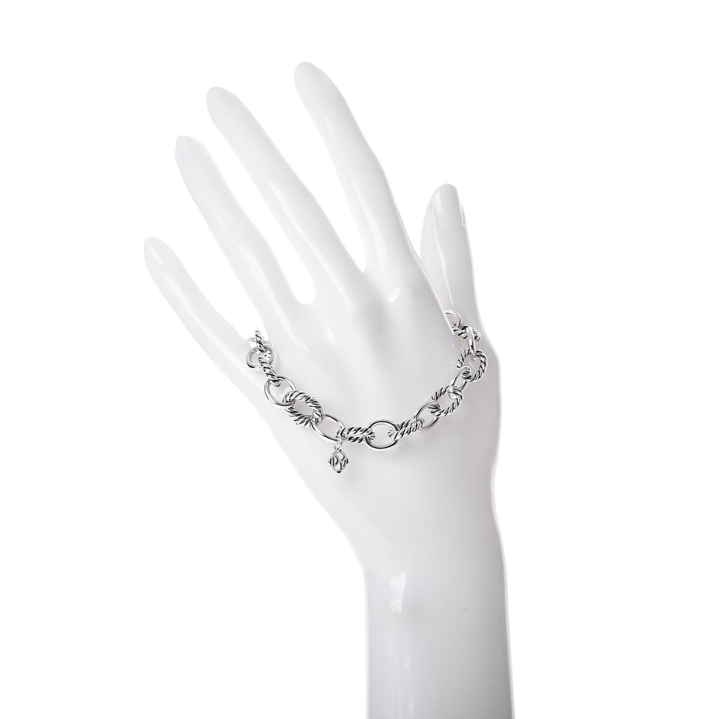 Sterling Silver 10mm Medium Oval Link Bracelet