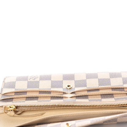 Louis Vuitton Damier Azur Emilie Wallet 11 of 13