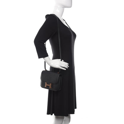 Hermes Epsom Constance 18 Black 2 of 19