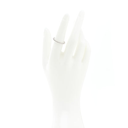 Van Cleef & Arpels 18K White Gold Small Perlee Ring 53 6.25 2 of 4