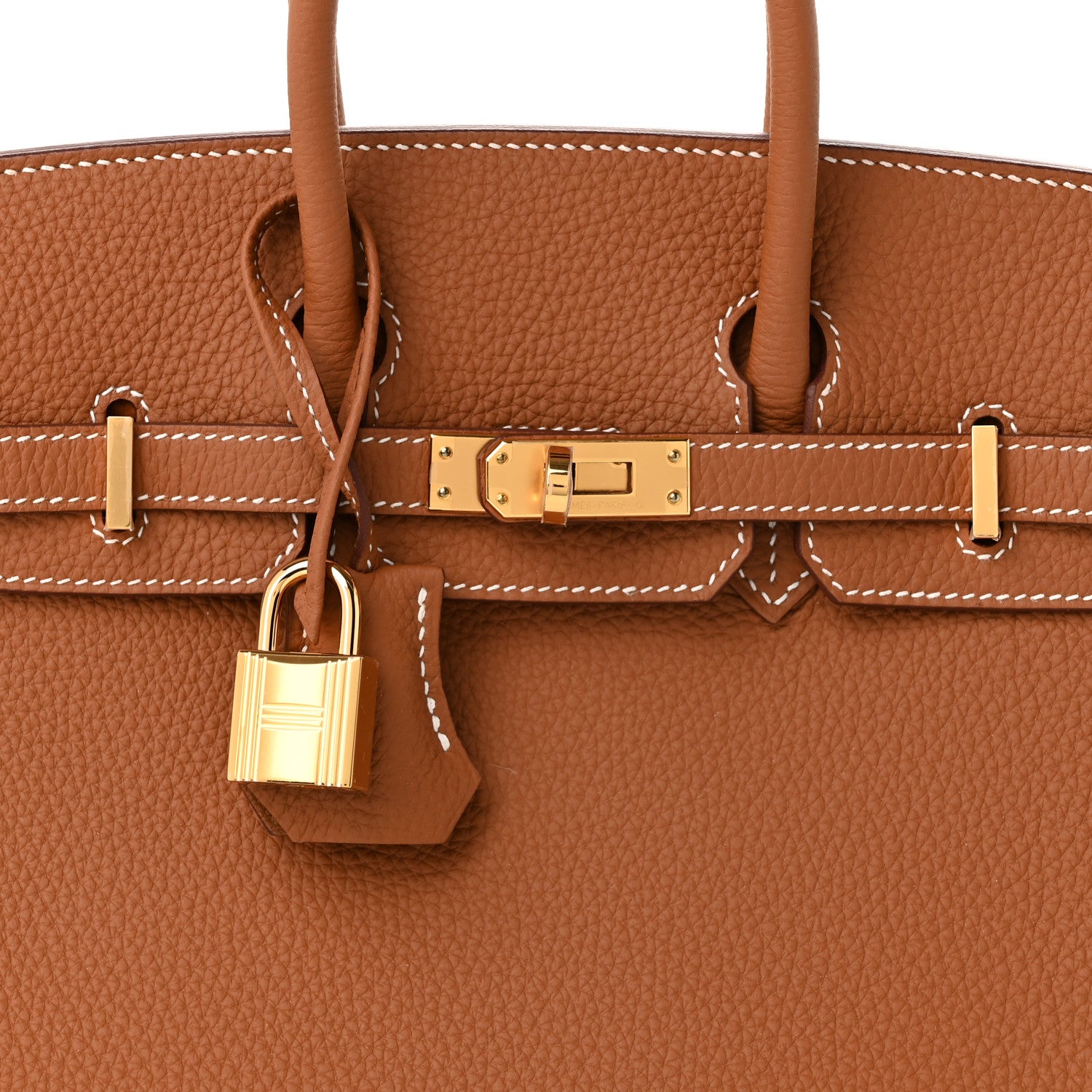 Hermes Togo Birkin 25 Gold 8 of 11