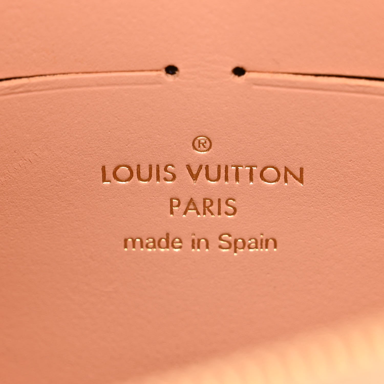 Louis Vuitton Damier Ebene Vavin Chain Wallet Creme 6 of 10
