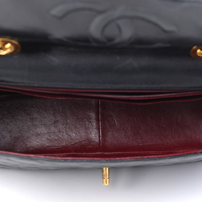 Chanel Lambskin Quilted XL Jumbo Single Flap Black 4 of 8